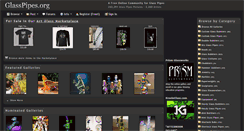 Desktop Screenshot of glasspipes.org