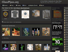 Tablet Screenshot of glasspipes.org